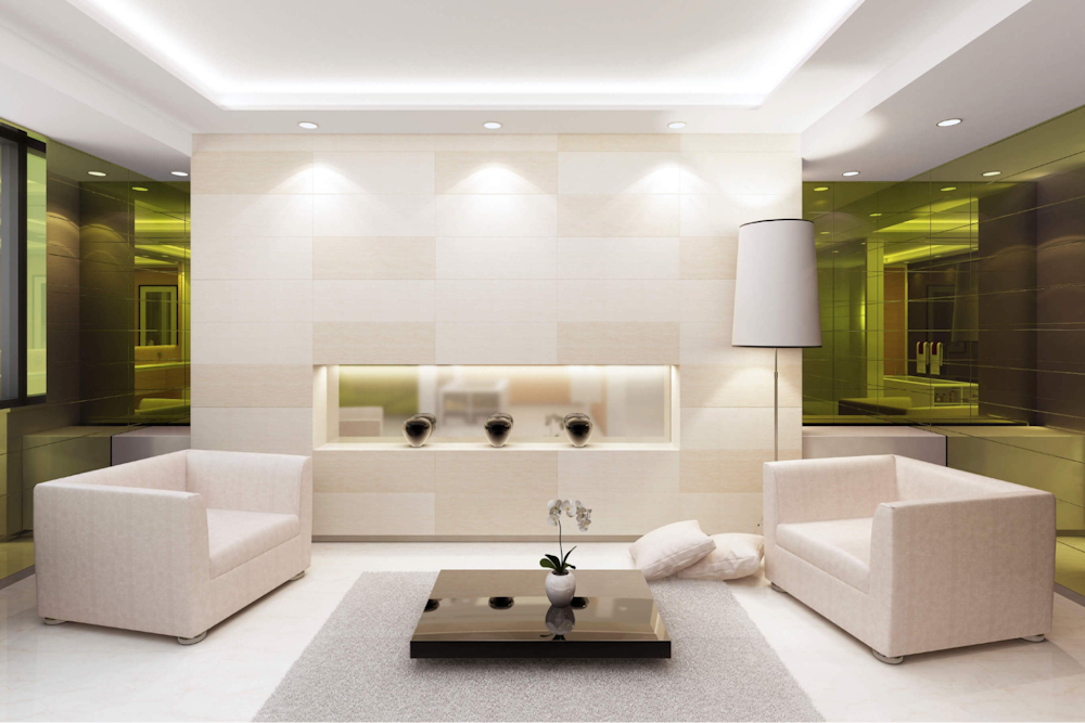 Elegant pendant light illuminating modern home interior