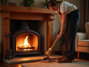 How to Clean a Fireplace So It’s Ready to Use All Winter Long