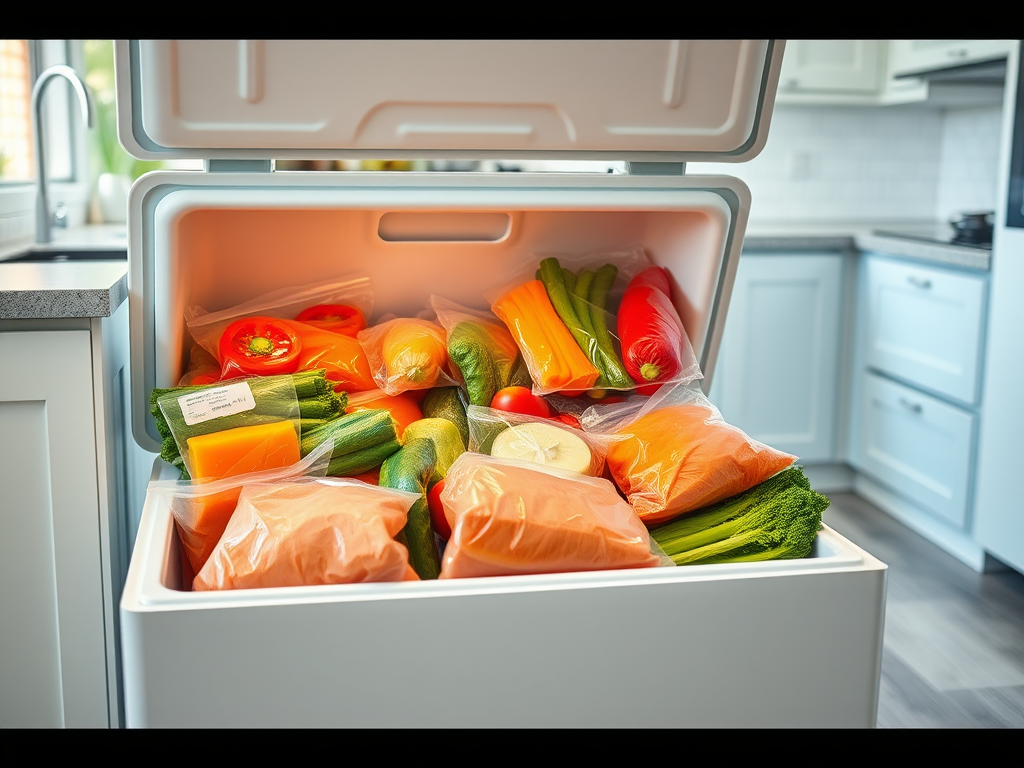 Simple Strategies for Organizing Frozen Vegetables in a Chest Freezer